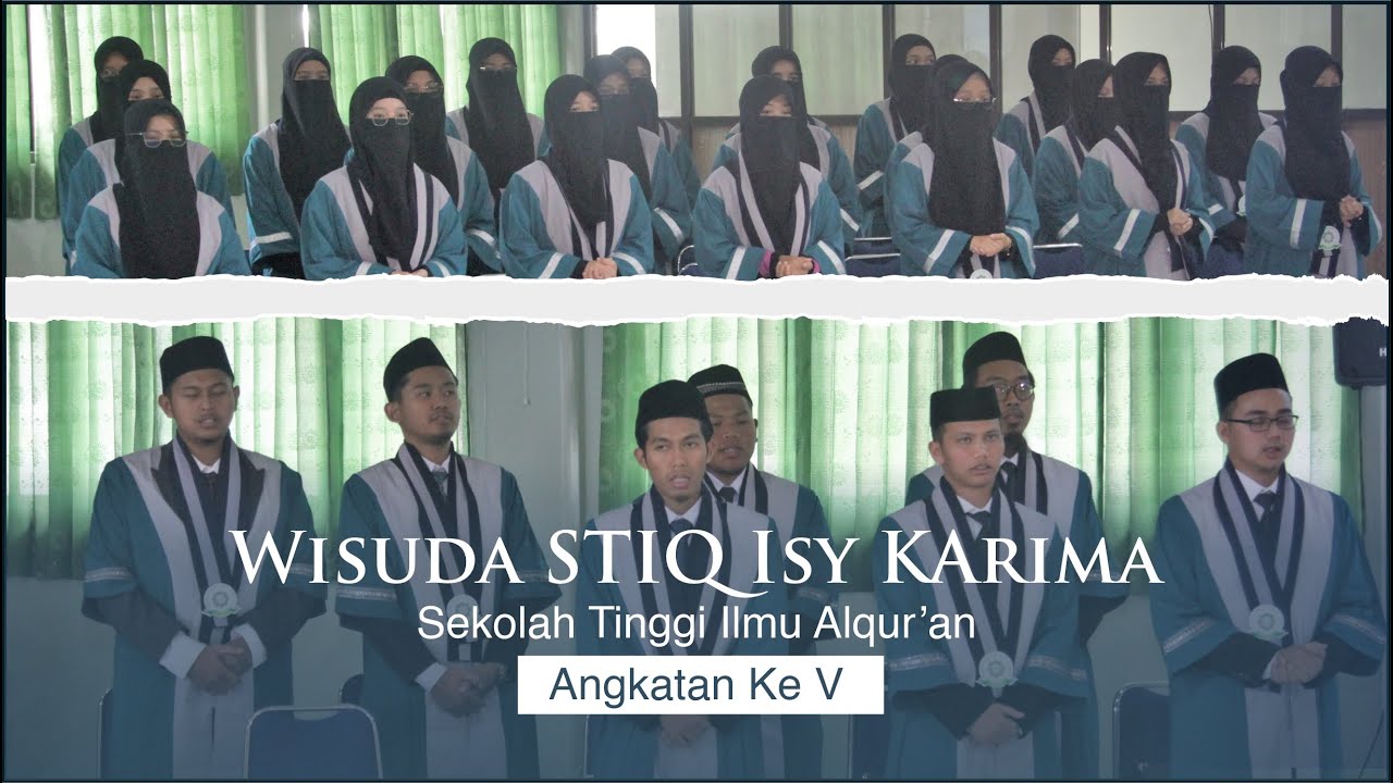 Wisuda Sarjana Strata 1 Angkatan V STIQ Isy Karima
