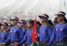 Lari Spesial Hari Ulang Tahun Kemerdekaan Indonesia yang ke-80 dari santri Matiq IsyKarima